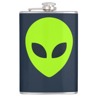 ALIEN FACE HIP FLASK