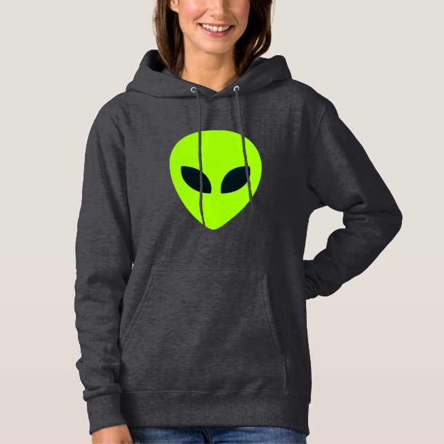 ALIEN FACE HOODIE (Front)