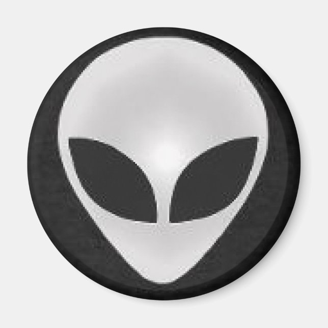 Alien Face Magnet (Front)