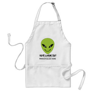Alien Face Standard Apron