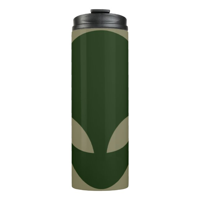 Alien Face Thermal Tumbler (Front)