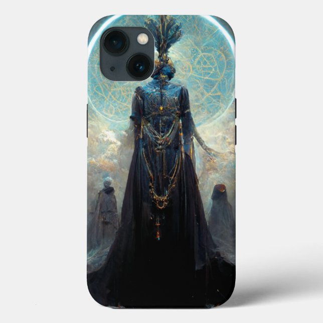 Alien Fae 3 Fantasy Sci-Fi Case-Mate iPhone Case (Back)