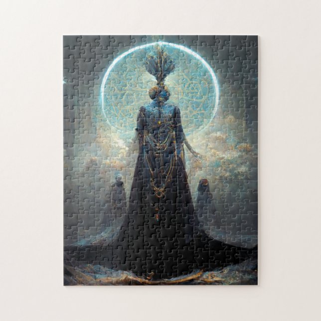 Alien Fae 3 Fantasy Sci-Fi Jigsaw Puzzle (Vertical)
