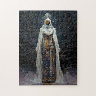 Alien Fae Fantasy Sci-Fi Jigsaw Puzzle