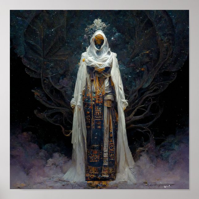 Alien Fae Fantasy Sci-Fi Poster (Front)