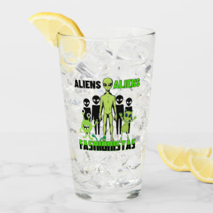 Alien fashionistas.w glass