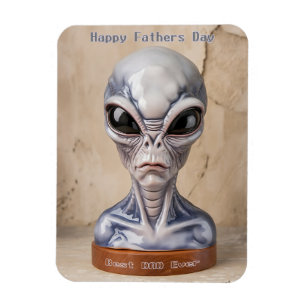 Alien Father's Day Magnet