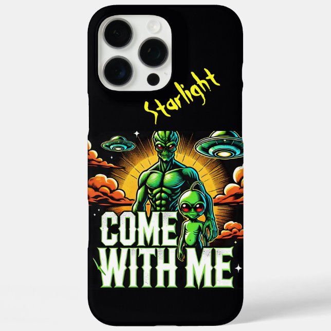 Alien Figures: Adventures in Space Case-Mate iPhone Case (Back)