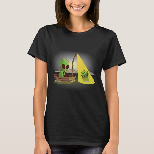 Alien fishing T-Shirt (Front)