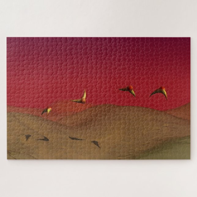 Alien Flight Jigsaw Puzzle (Horizontal)