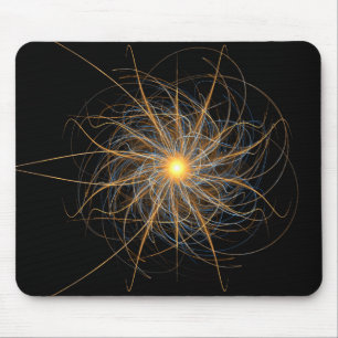 Alien Flower Mouse Pad