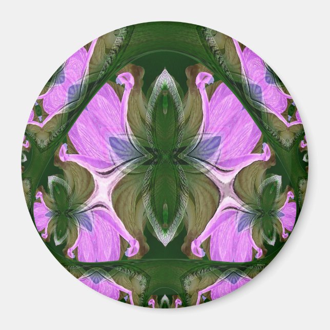 Alien Flowers....... Magnet (Front)