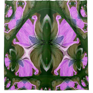 Alien Flowers....... Shower Curtain