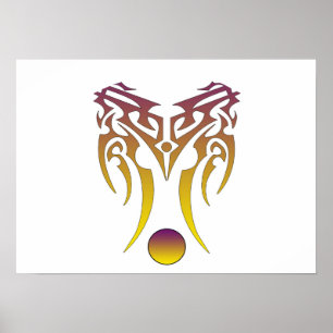 Alien Football Poster