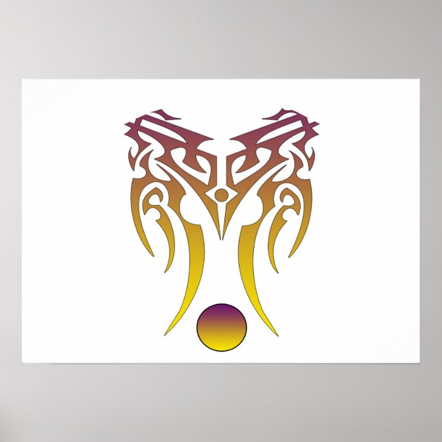 Alien Football Poster (Front)