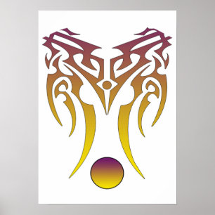 Alien Football Poster