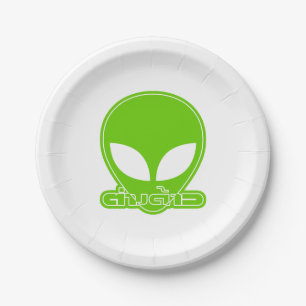 Alien [Foreigner] Tang Dao ★ Thai Language Script Paper Plate