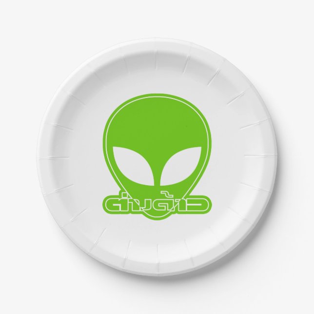 Alien [Foreigner] Tang Dao ★ Thai Language Script Paper Plate (Front)