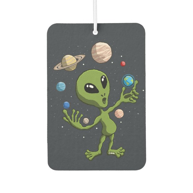 Alien found life car air freshener (Front)