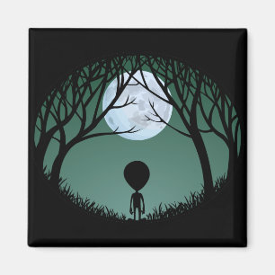 Alien Fridge Magnet Extraterrestrial Gifts & Decor