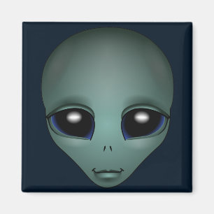 Alien Fridge Magnet Extraterrestrial Gifts & Decor