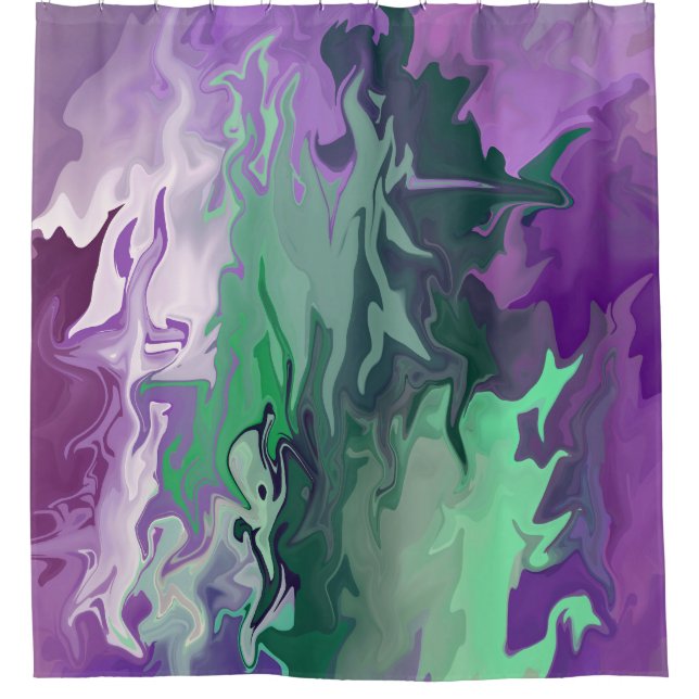 Alien Fun...... Shower Curtain (Front)