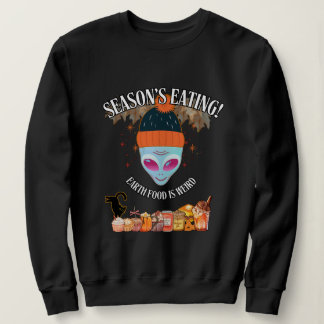 👽 Alien Funny Thanksgiving Sweatshirt