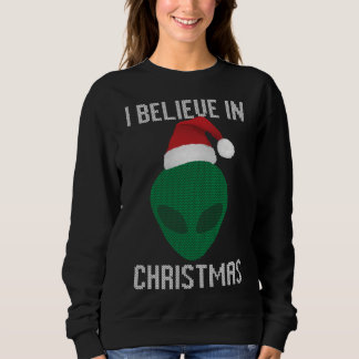 Alien Funny Ugly Christmas Sweater Party