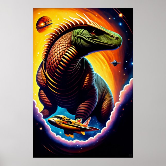 Alien Galaxy - Canvas Art Print (Front)