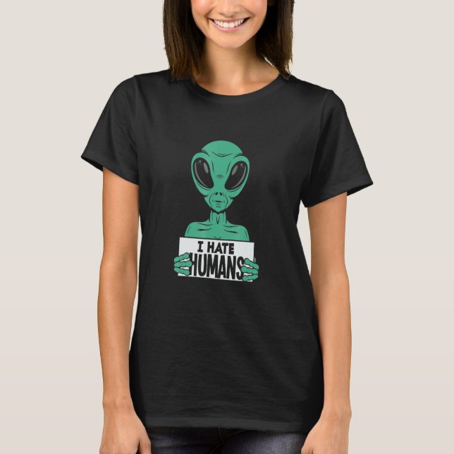 Alien Galaxy Ufo fan Sifi style streetwear top._1 T-Shirt (Front)