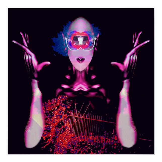 Alien Ghost Poster (Front)