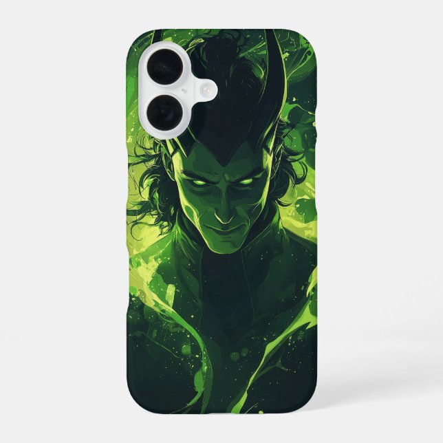 Alien Glow Entity Phone Case (Back)