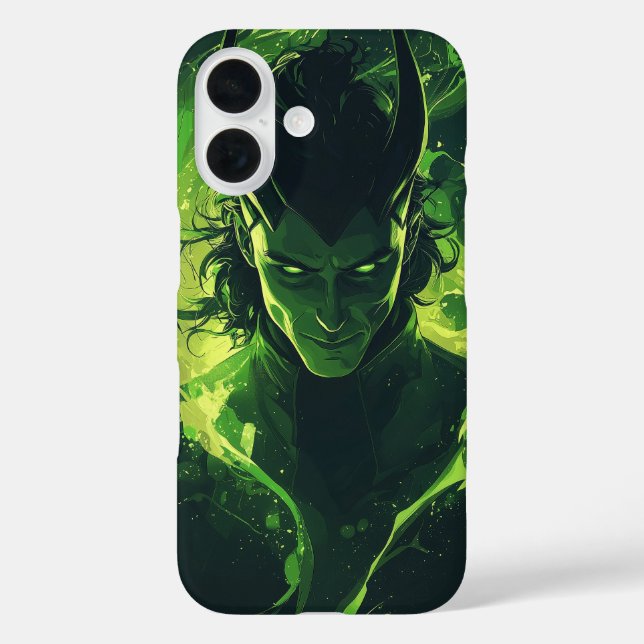 Alien Glow Entity Phone Case (Back)