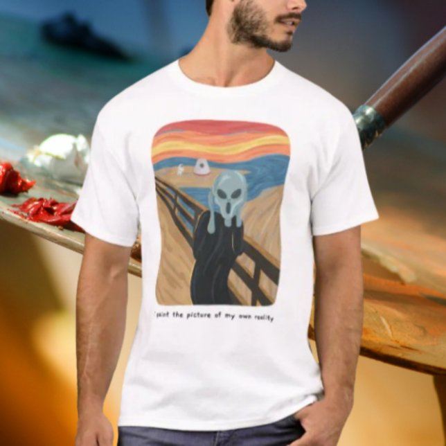 Alien Gogh Scream T-Shirt (Creator Uploaded)