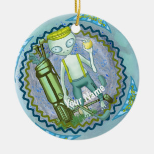 Alien Golf  ornament