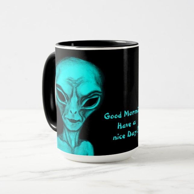 Alien , Good Morning Mug (Front Left)
