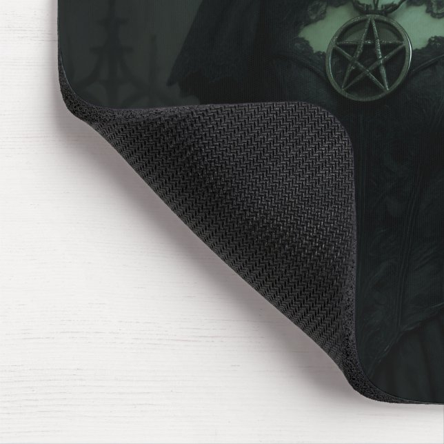 Alien Gothic Priestess of the Moon Mouse Pad (Corner)