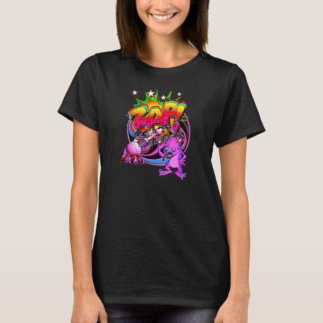 Alien Graffiti Artist t-shirt (Front)
