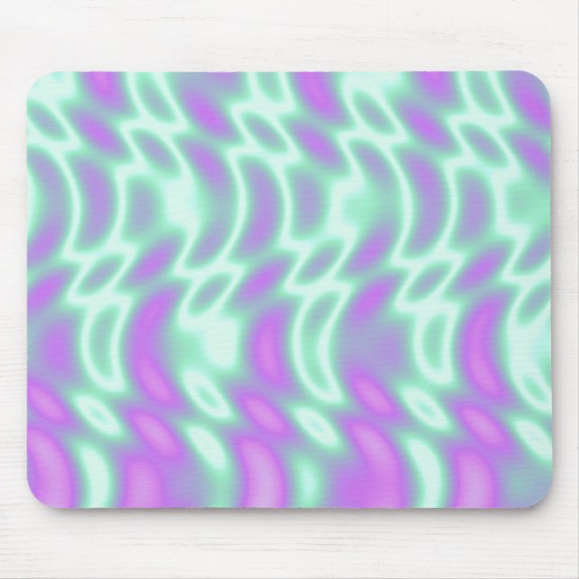 Alien Green Mouse Pad (Front)