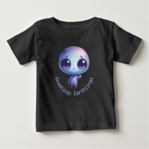 Alien – Greetings Earthlings  Baby T-Shirt