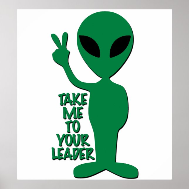 Alien Greetings - Take Me To Your Leader Poster (Front)