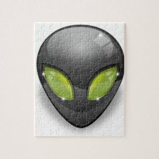 Alien Grey Design#2 Jigsaw Puzzle