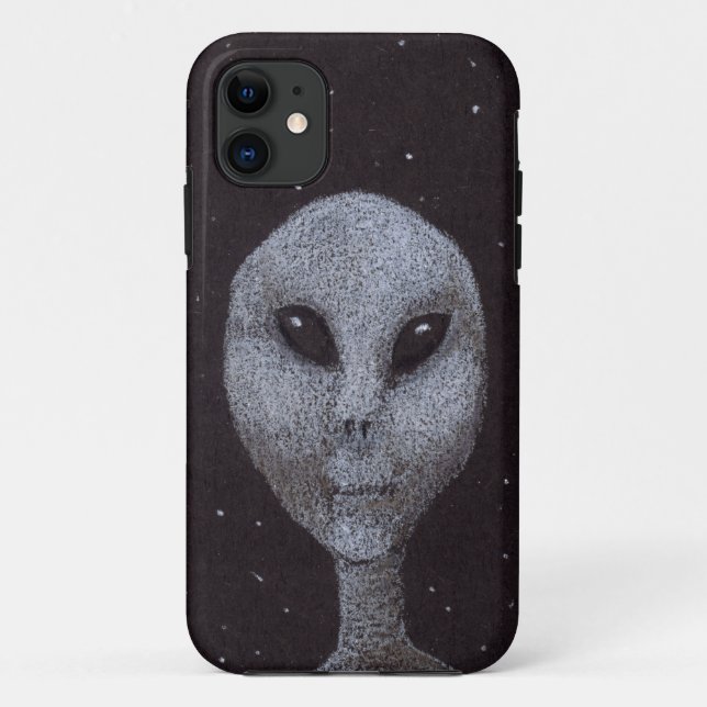 Alien Greys Case-Mate iPhone Case (Back)