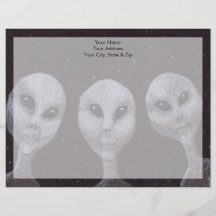 Alien Greys Letterhead