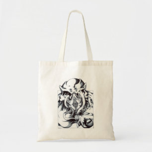 Alien Grin Tote Bag