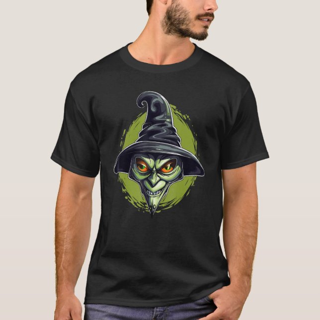 Alien Halloween Trick Or Treat Extraterrestrial Al T-Shirt (Front)