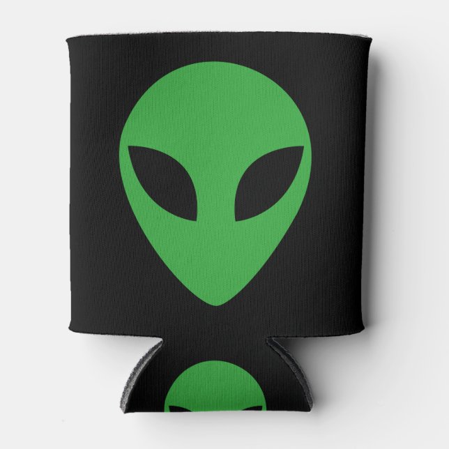 Alien Head Can Cooler (Front)