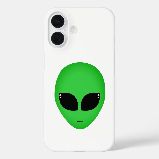 Alien Head Extratresstrial Out Space Case-Mate iPhone Case (Back)