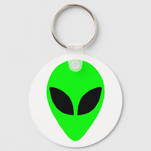 Alien Head Key Ring (Front)