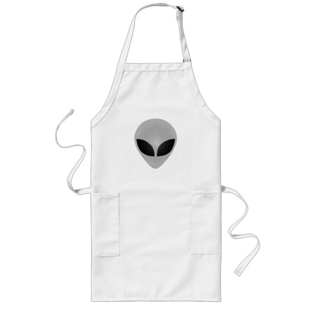 Alien Head Long Apron (Front)